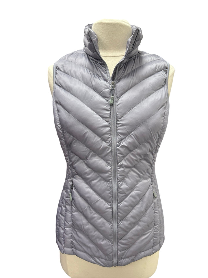 32 Degrees Lightweight Poly-Fill Packable Vest- Dusty Lavender- Small