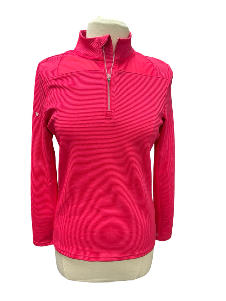 Levelwear Rayna 1/4 Zip Up Pullover - Pink - Small - NWT (FINAL SALE ITEM)