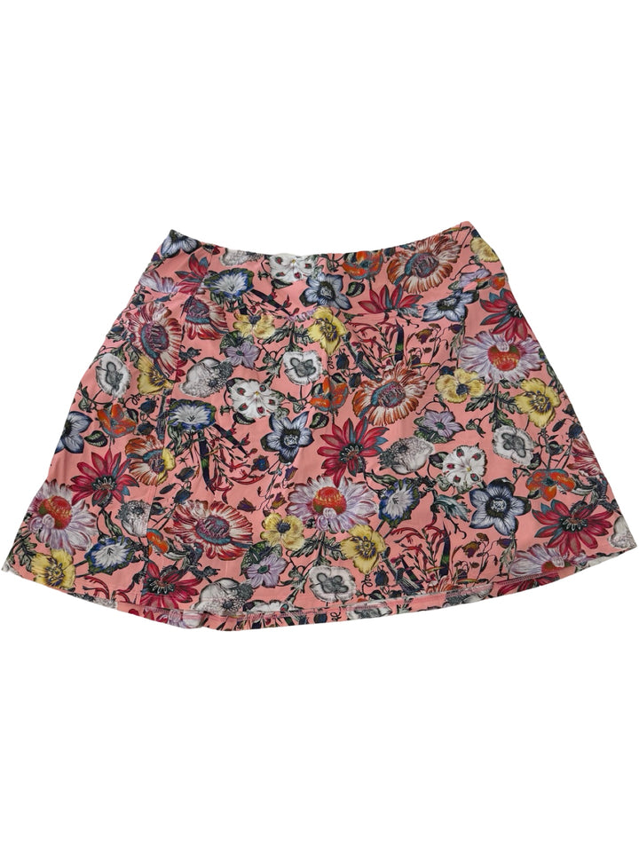 Foray Golf Skirt - Pink Floral - Medium