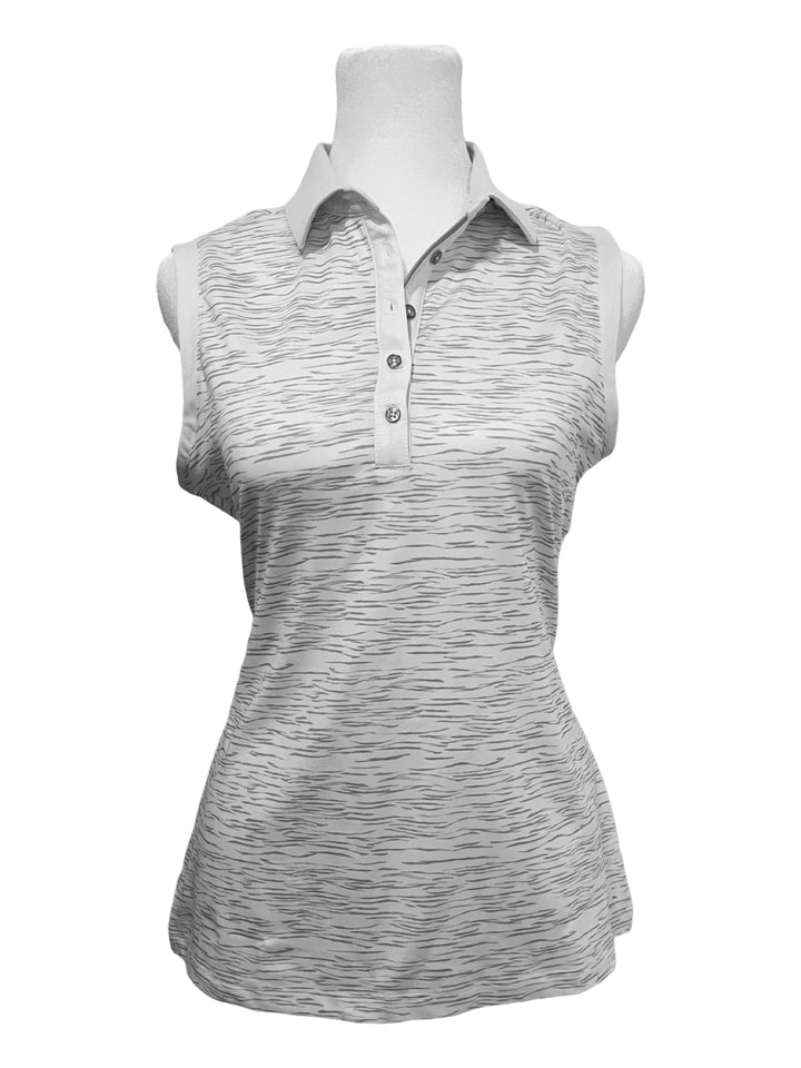 Dunning Golf Polo Tank - Small - White - NWT