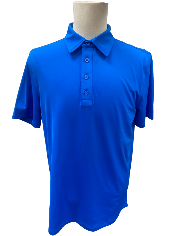 G/FORE MEN'S G/TAB ESSENTIAL TECH JERSEY POLO- MEDIUM