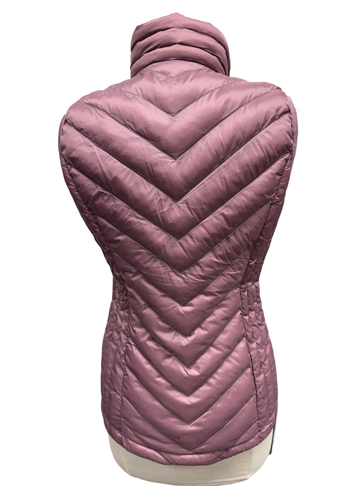 32 Degrees Lightweight Poly-Fill Packable Vest- Dusty Pink- Small