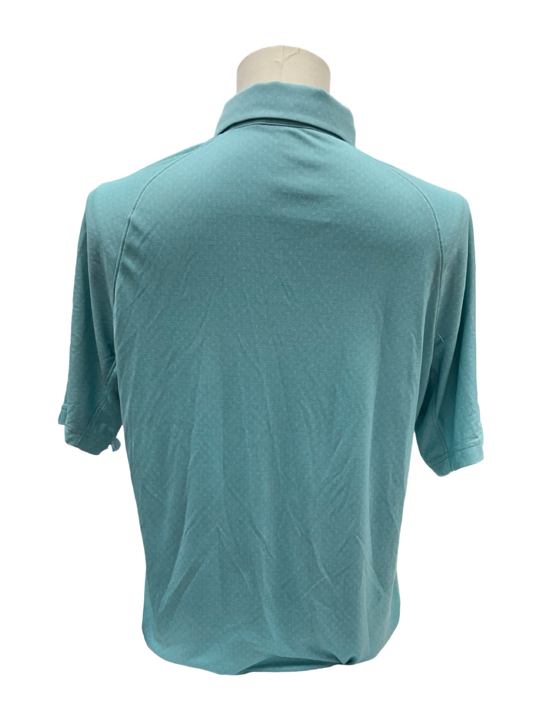 Mens Levelwear Reserve Polo Top - Light Blue - Medium -NWT (FINAL SALE ITEM)