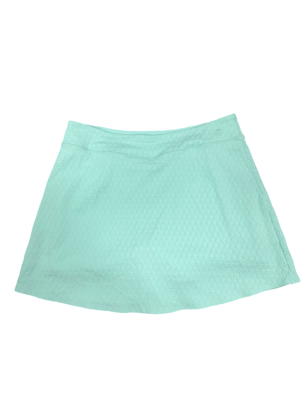 Greyson Diamonds All Day Jacquard Skort- Aurora Green- Large