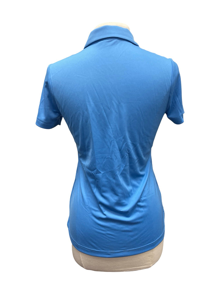 Levelwear Tone Polo Top - Blue - Small - NWT (FINAL SALE ITEM)