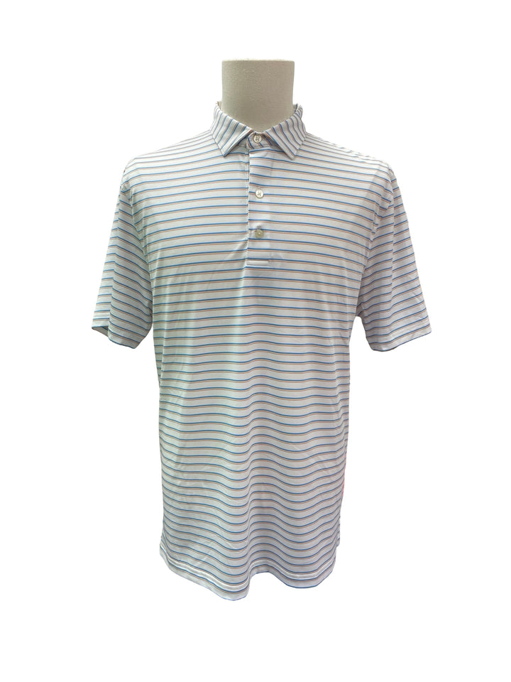 Johnnie-O Jett Polo - White