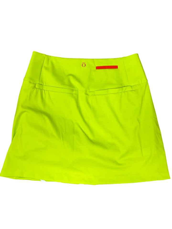 Kinona Align Skort - Chartreuse - Medium (FINAL SALE ITEM)