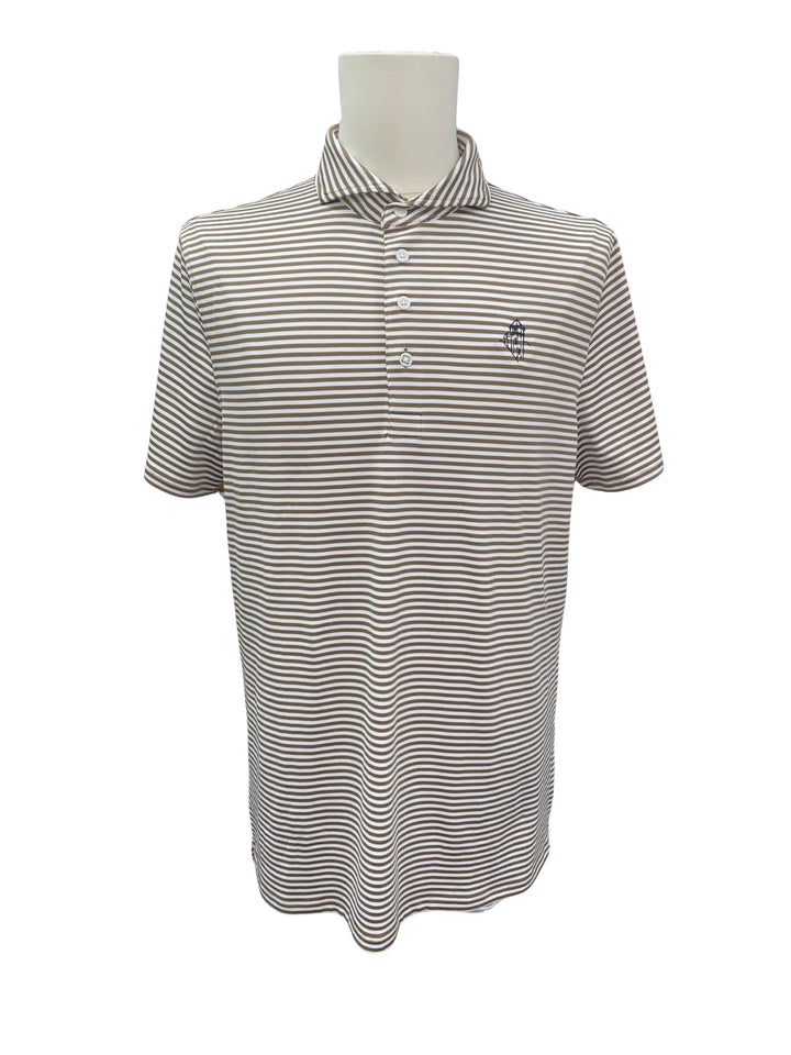 G/Fore Men's Tech Jersey Polo - Fawn - Large