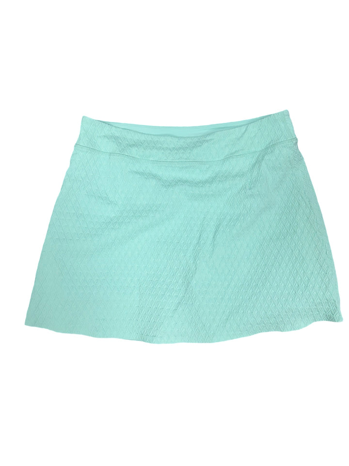 Greyson Diamonds All Day Jacquard Skort- Aurora Green- Large