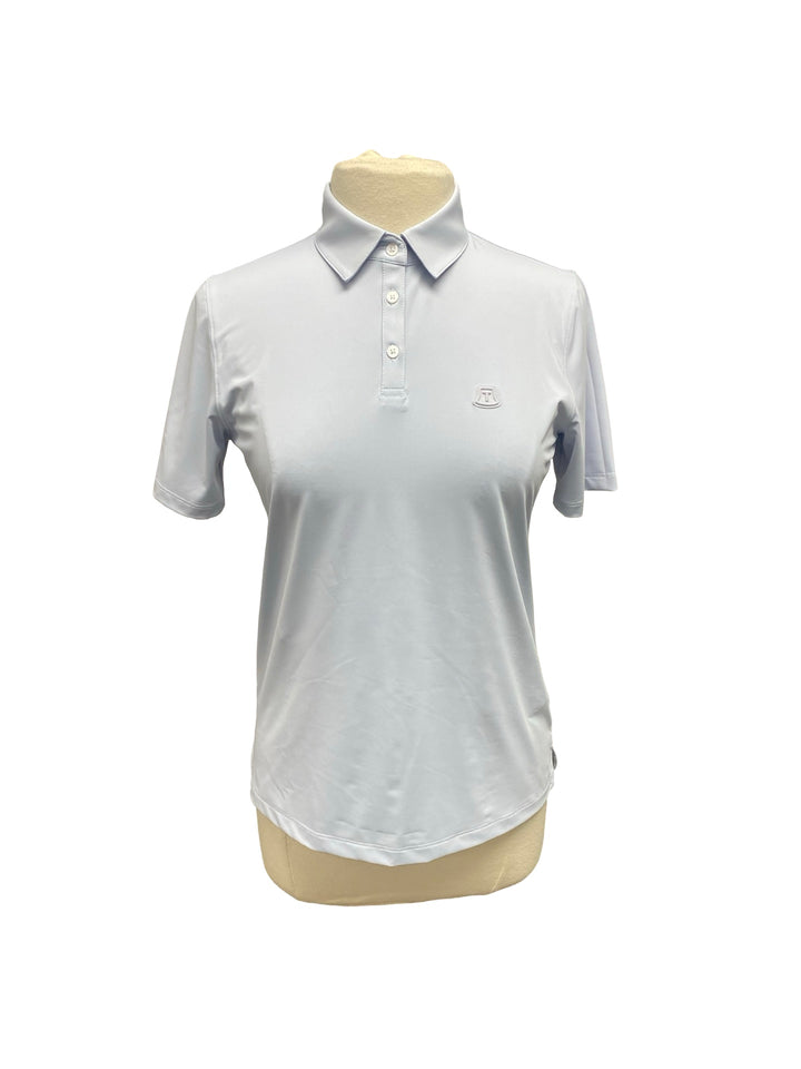 Tilley USA Womens Caddy Polo- Light Blue