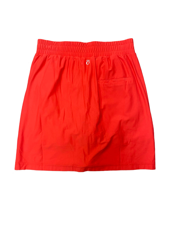 Kinona Seat Warmer Golf Skort - Tomato Red - X-Small