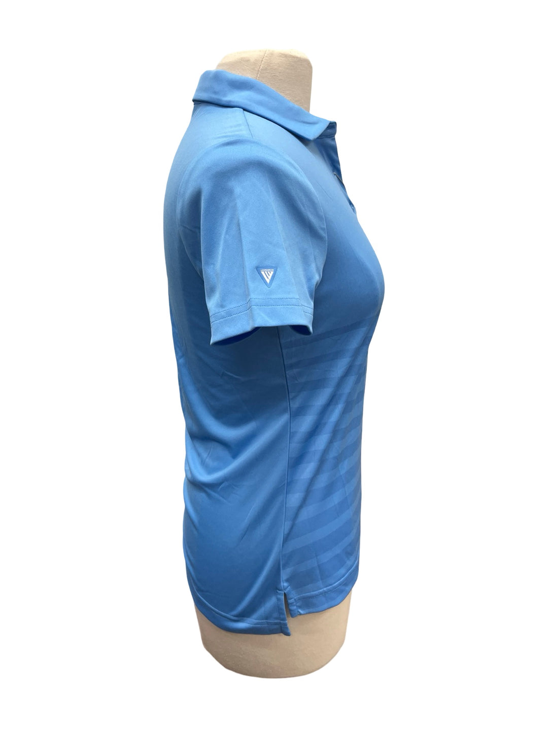 Levelwear Tone Polo Top - Blue - Small - NWT (FINAL SALE ITEM)