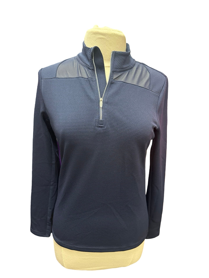 Levelwear Rayna 1/4 Zip Up Pullover - Navy - Small - NWT (FINAL SALE ITEM)