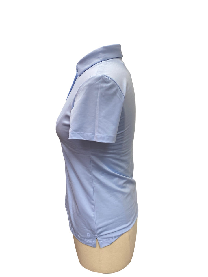 Dunning Stretch Polo - Light Blue - Small