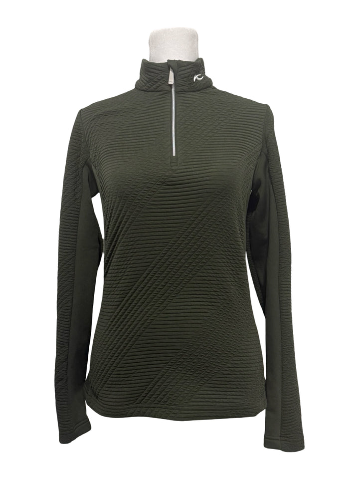 Kjus Women's Neila Midlayer Half-Zip - Dark Olive - Small