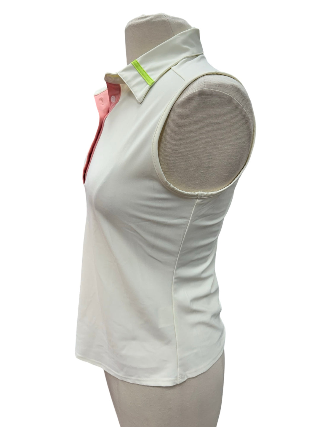 Kilo Tango Sleeveless Polo - Ivory