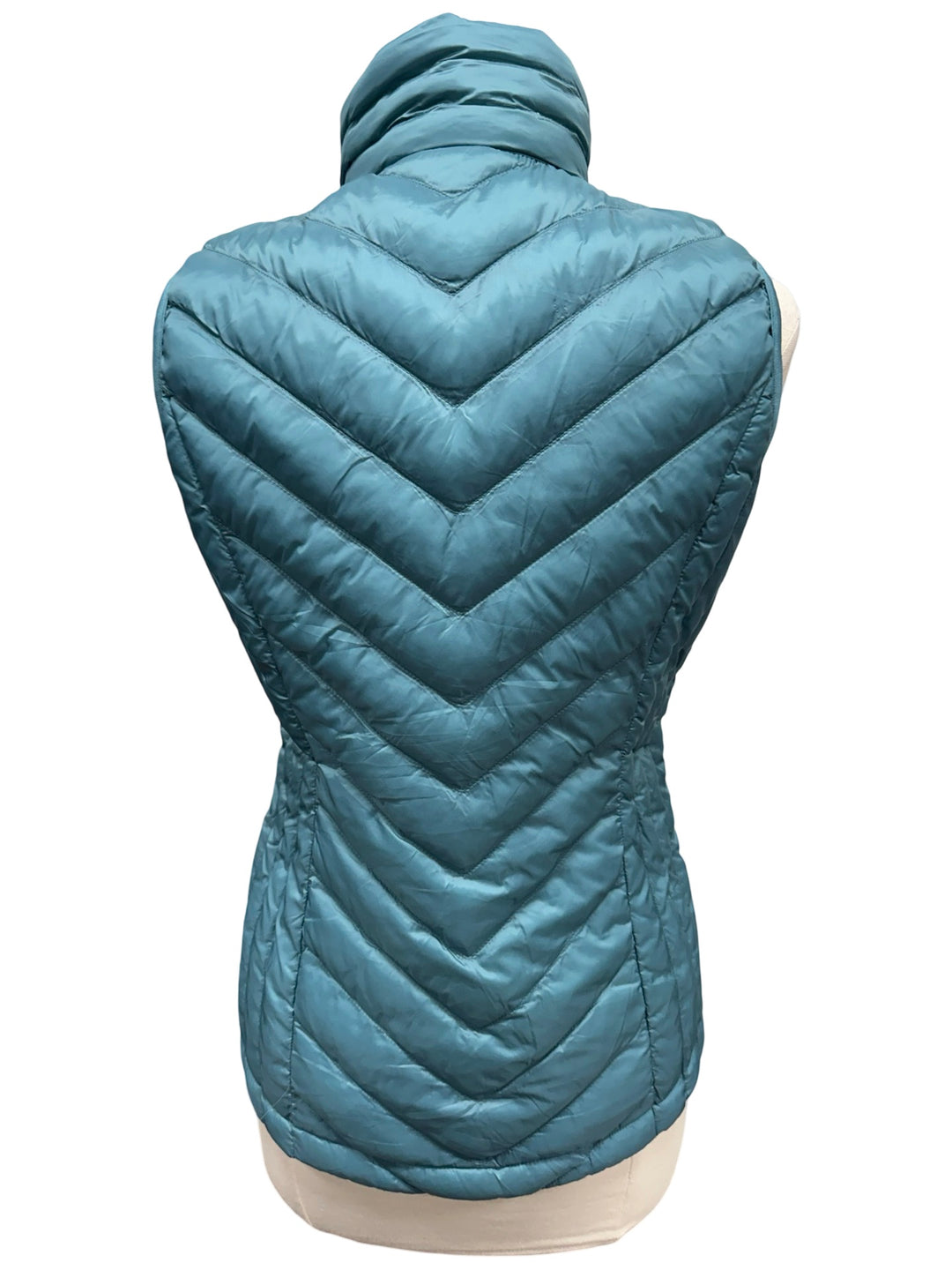 32 Degrees Lightweight Poly-Fill Packable Vest- Teal- Small