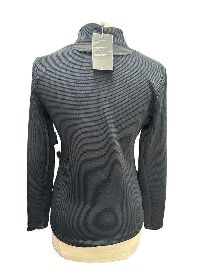 Levelwear Rayna 1/4 Zip Up Pullover - Black - Small - NWT (FINAL SALE ITEM)