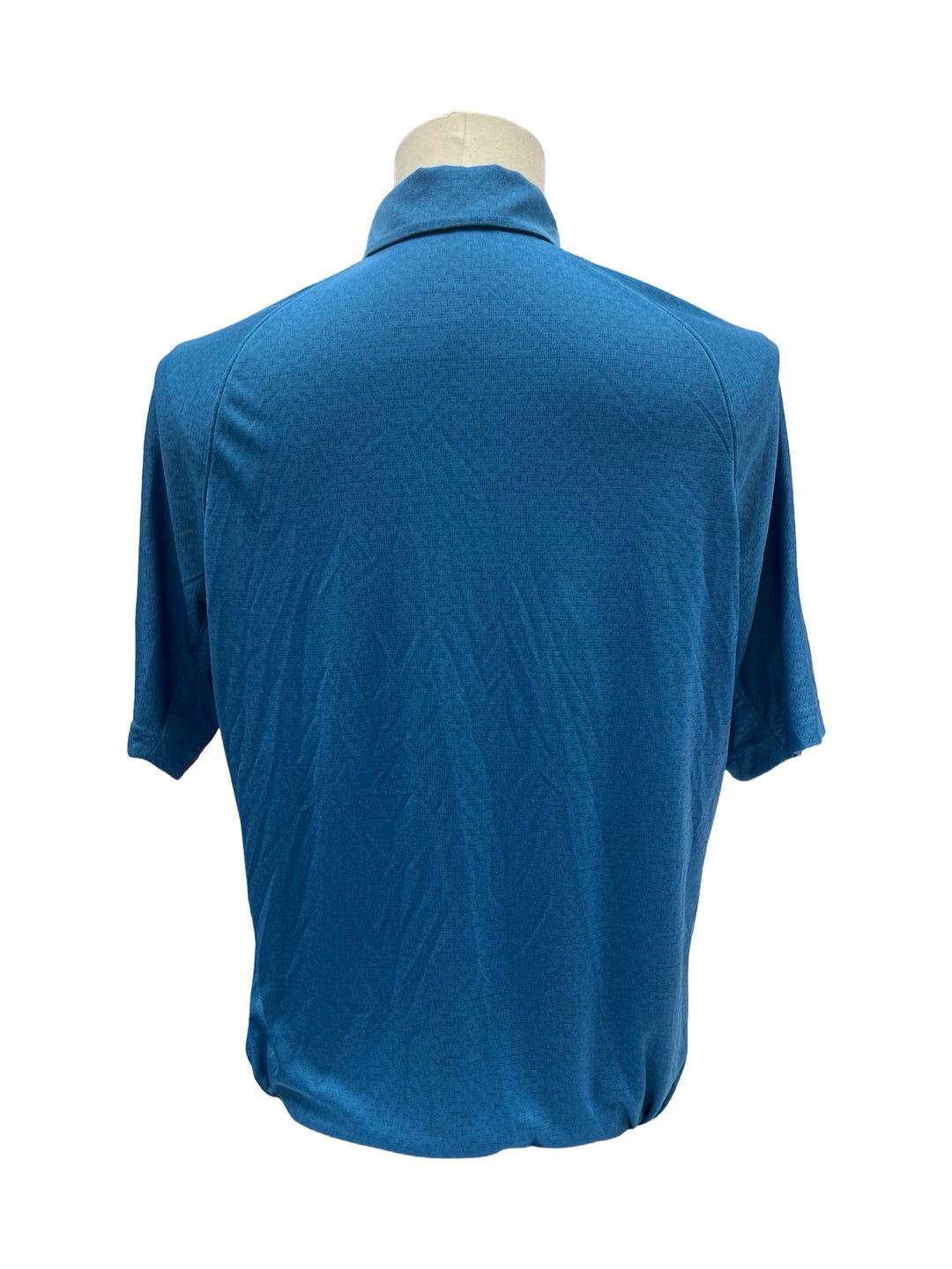 Mens Levelwear Reserve Polo Top - Blue - Medium -NWT (FINAL SALE ITEM)