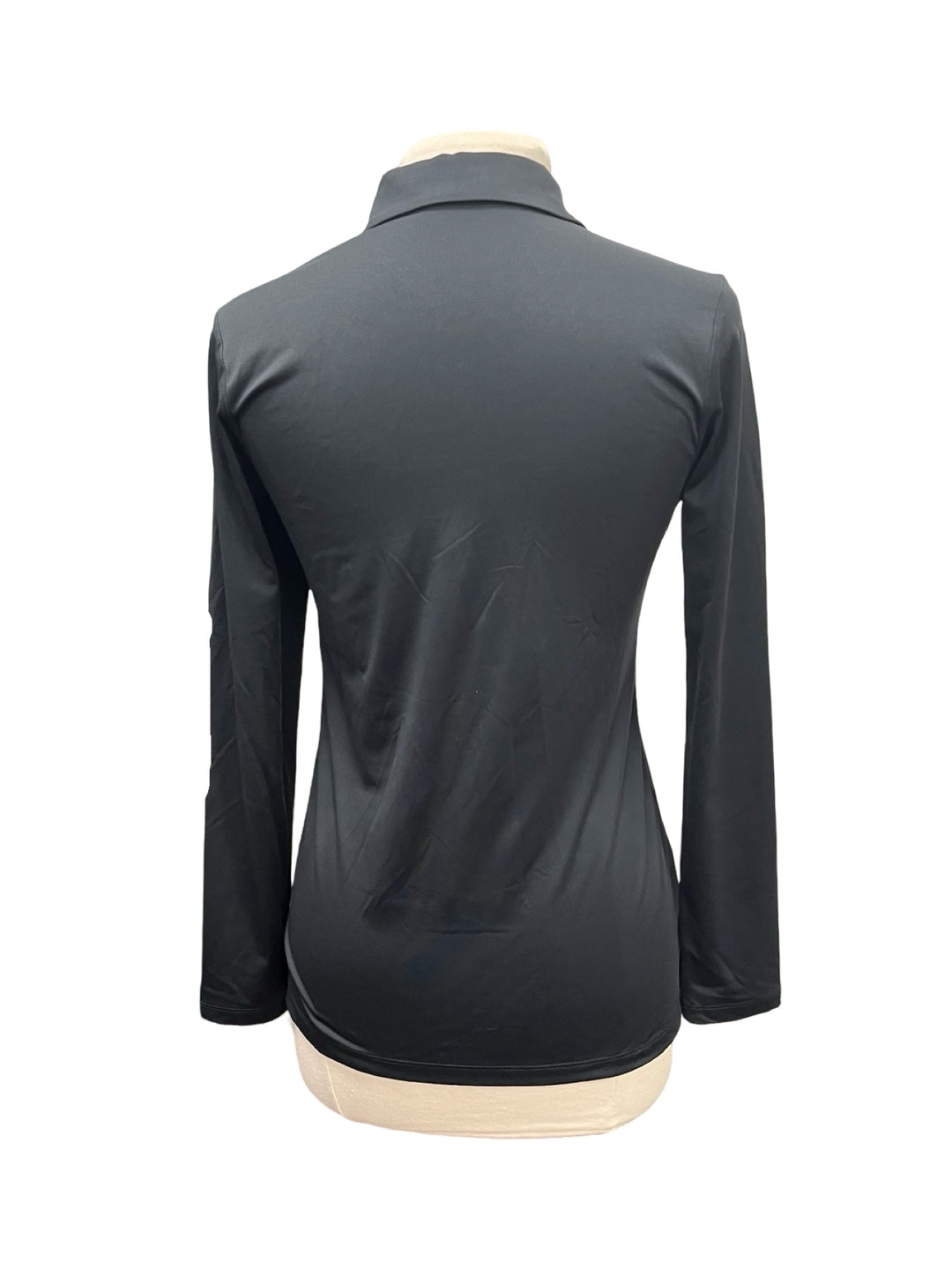 Levelwear Canyon Long Sleeve Polo - Black - Small - NWT (FINAL SALE ITEM)