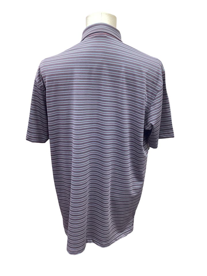 Dunning Golf Mens Prestwich Ventilated Jersey Performance Polo - Skorzie