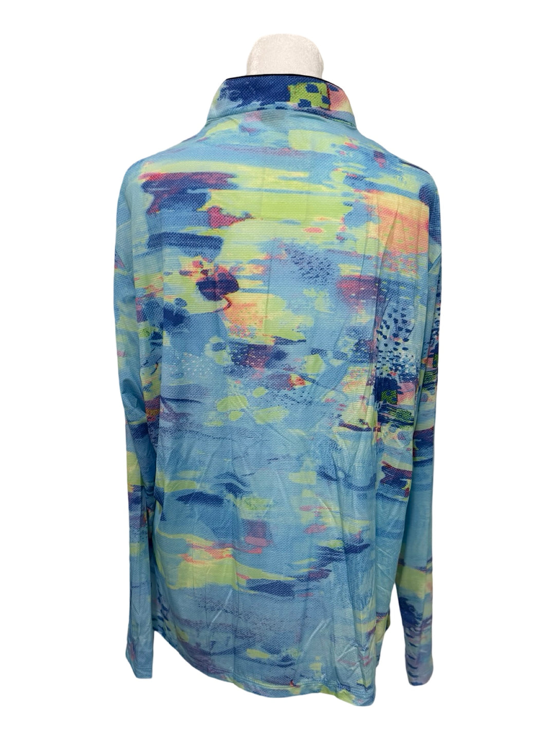 Jamie Sadock Quarter Zip Long Sleeve - Multicolored - X-Large