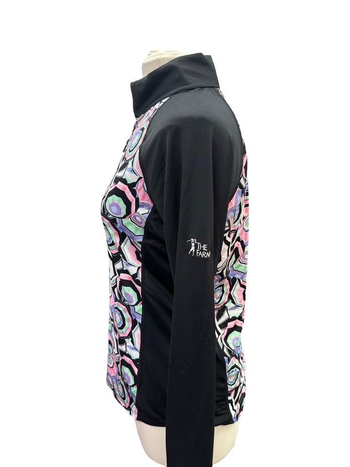 RLX Ralph Lauren Long Sleeve Quarter Zip - Multicolored - Medium