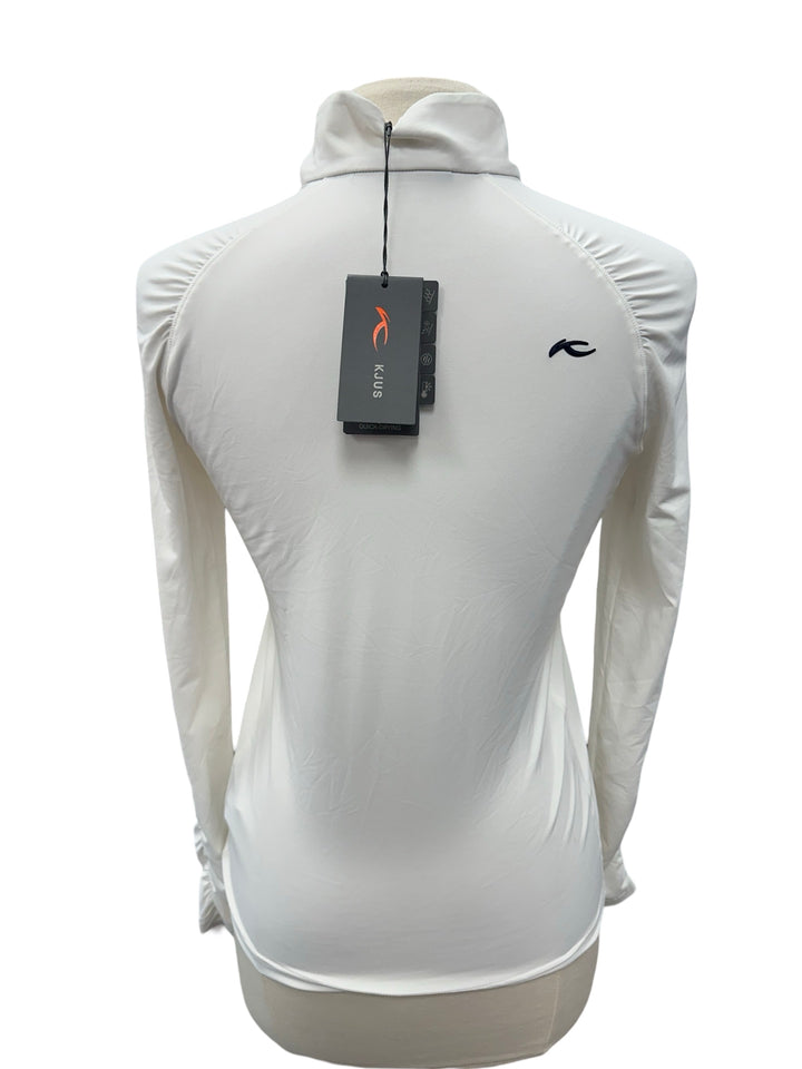 Kjus Nora Cooling Half-Zip L/S- White- X-Small