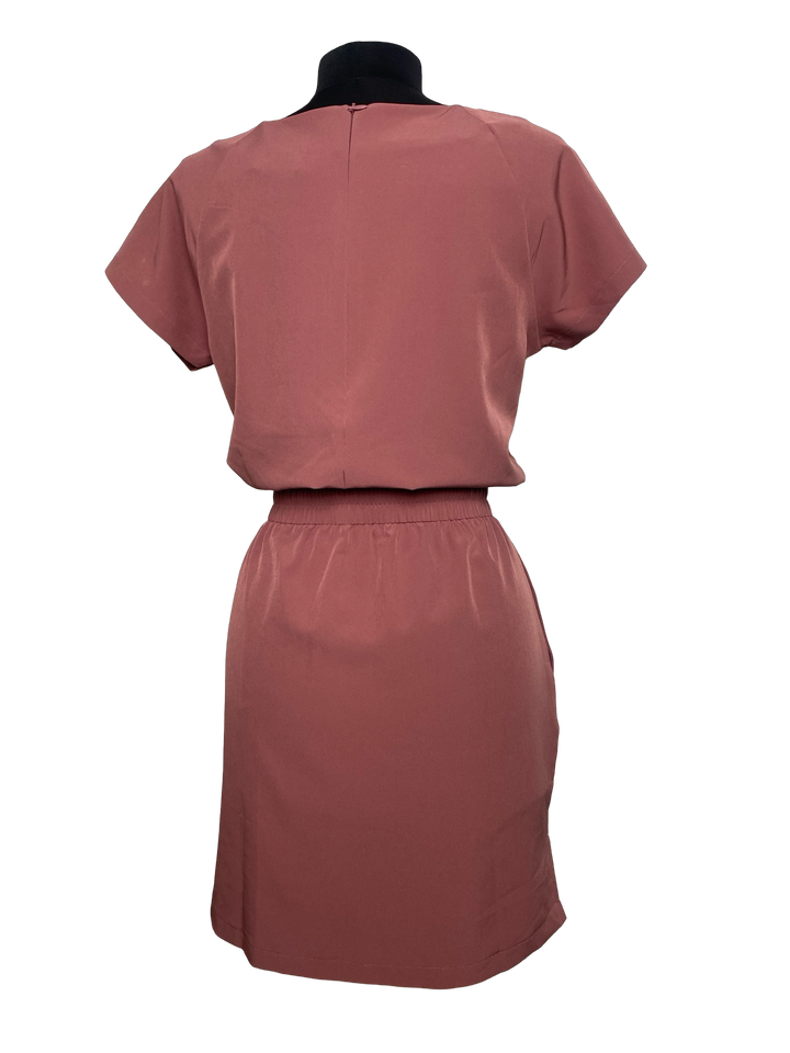 LevelWear Verve Joy Dress in Roan Rouge- Small (FINAL SALE ITEM)