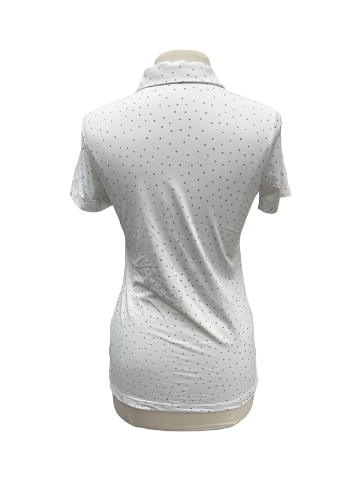 Levelwear Promise Polo Top - White - Small - NWT (FINAL SALE ITEM)