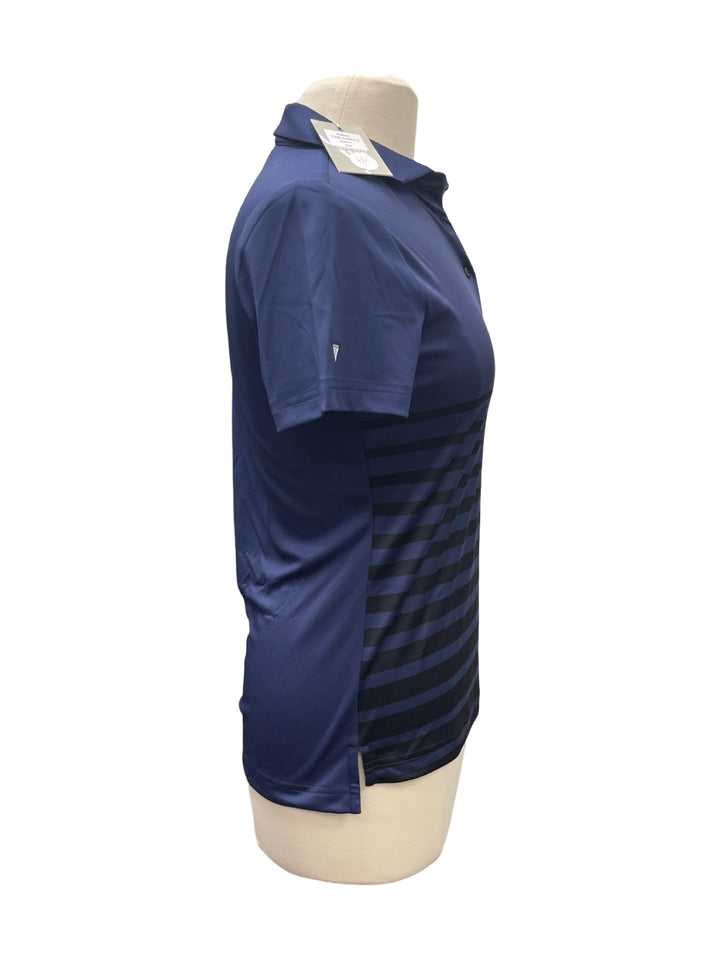 Levelwear Tone Polo Top - Navy - Small - NWT (FINAL SALE ITEM)