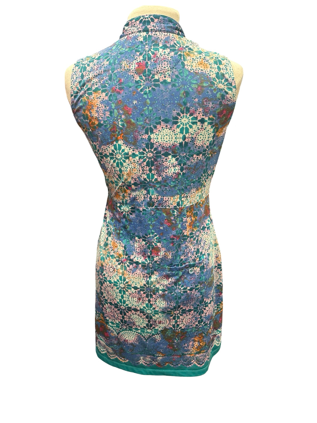 EP NY Abstract Floral Golf Dress- Small