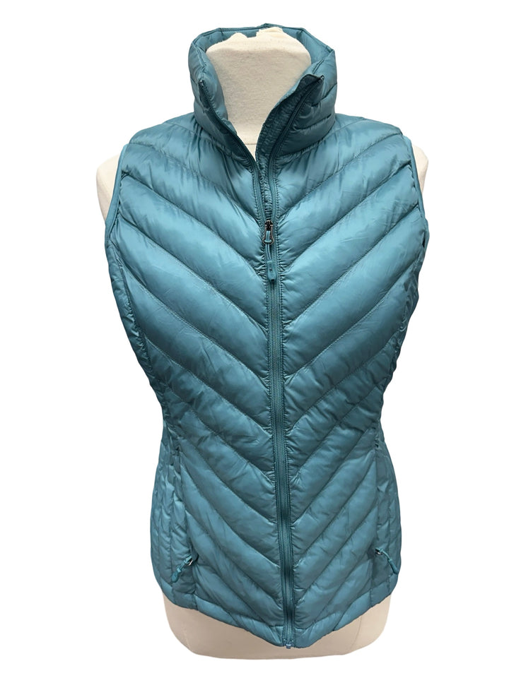 32 Degrees Lightweight Poly-Fill Packable Vest- Teal- Small