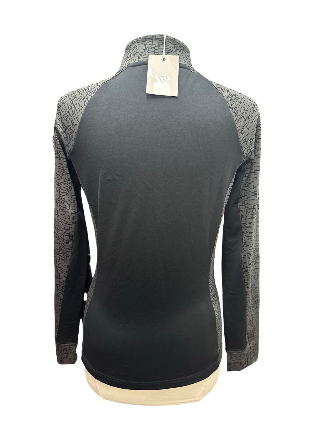 Levelwear Siren 1/4 Zip Up Pullover - Black - Small - NWT (FINAL SALE ITEM)