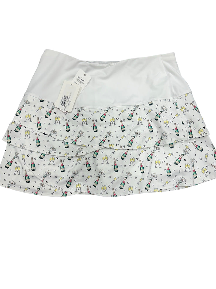 Lucky in Love Poppin' Bottles Scallop Skort-short - NWT