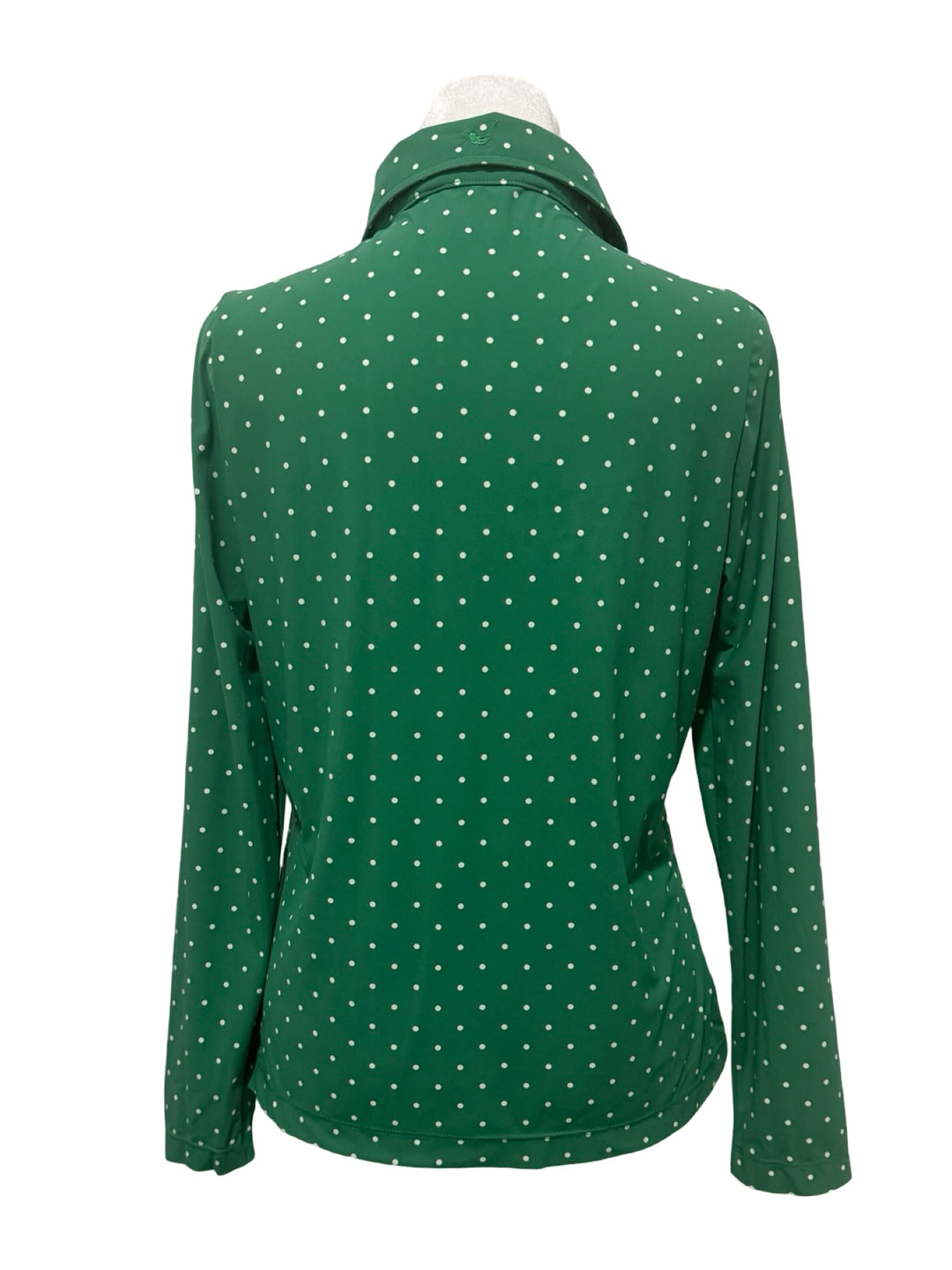 Jayebird Long Sleeve Drop V - Green Dot - Small