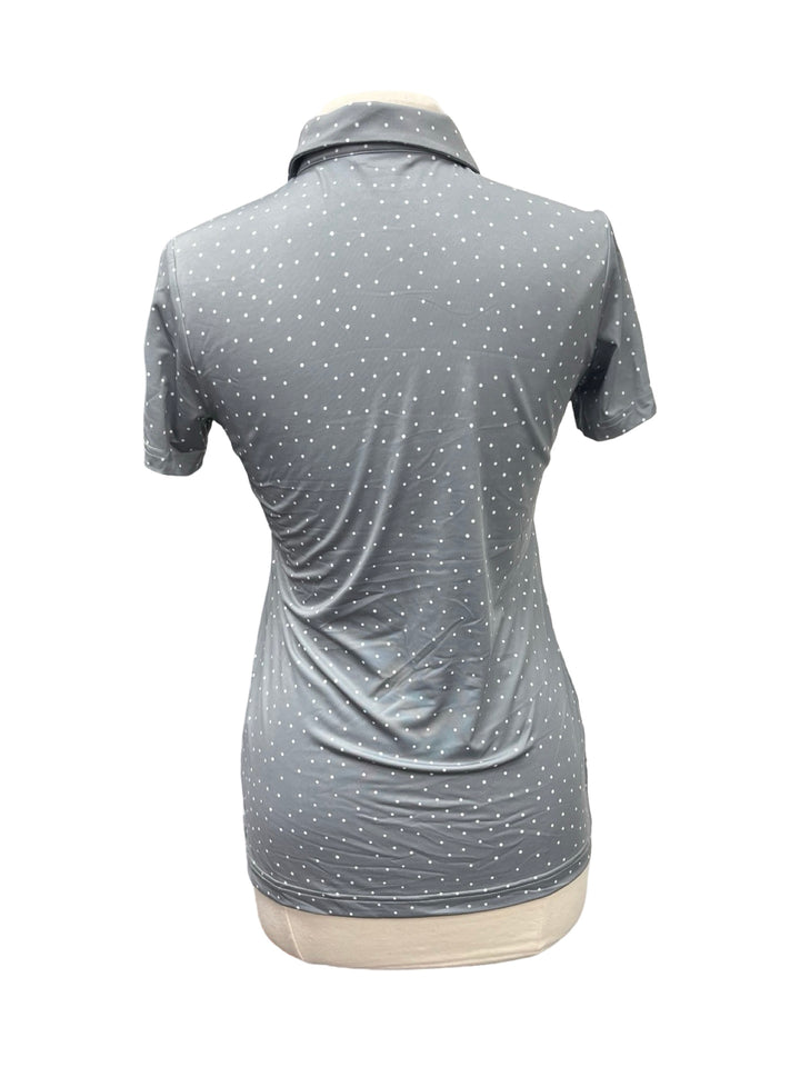 Levelwear Promise Polo Top - Gray - Small - NWT (FINAL SALE ITEM)