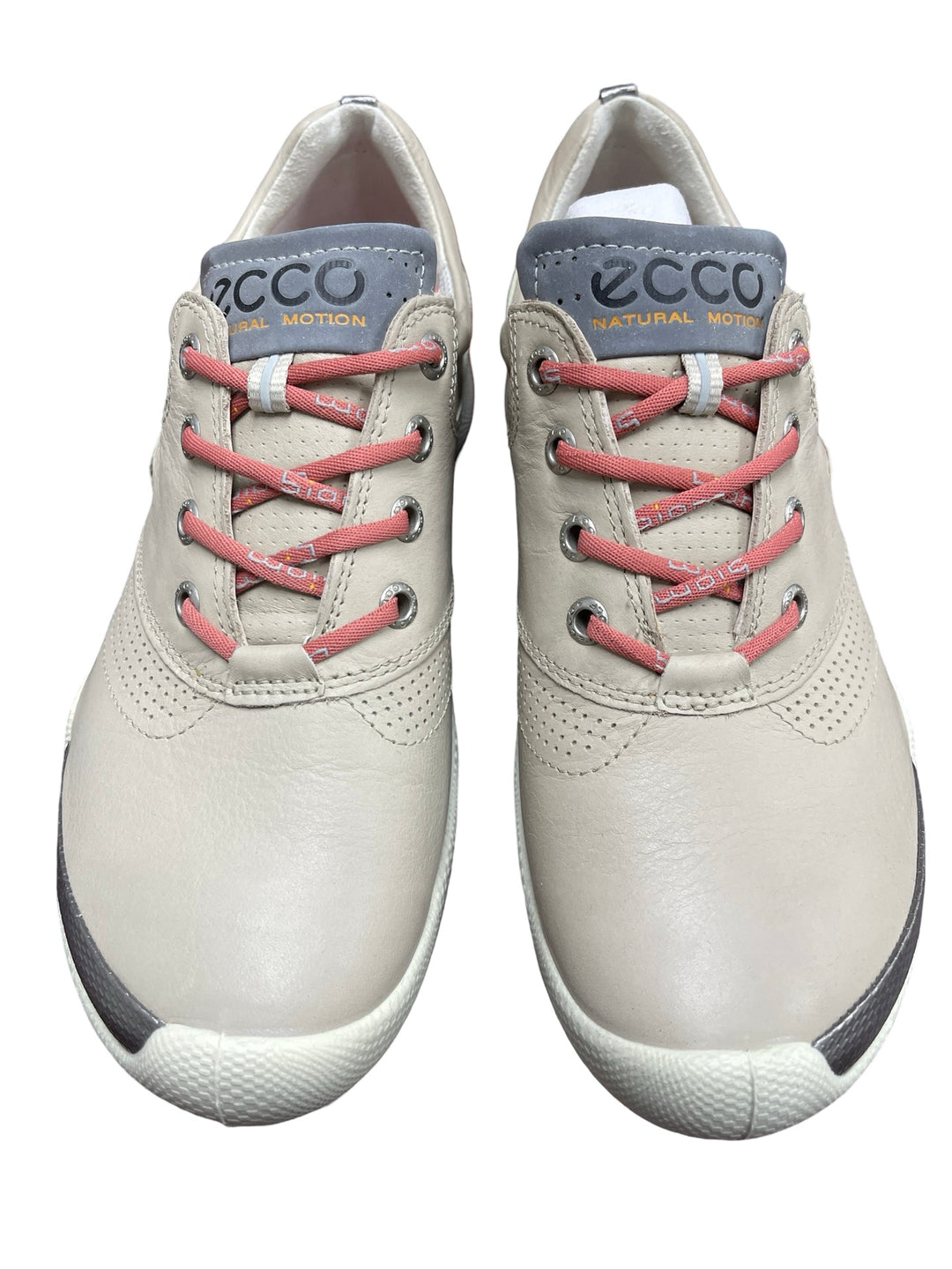 ECCO BIOM Womens Golf Shoe-Size 7- Khaki and Salmon - NWT