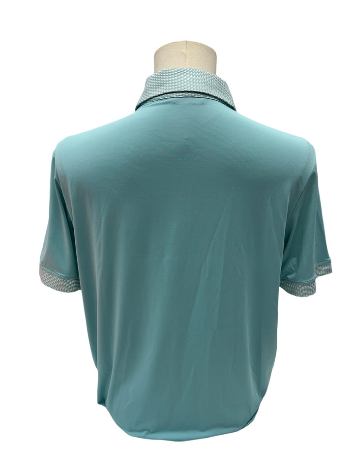 Mens Levelwear Thomas Polo Top - Blue - Medium (FINAL SALE ITEM)