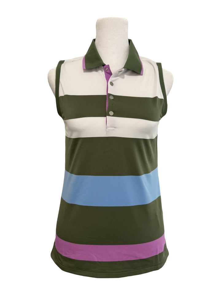 RLX Airflow Sleeveless Polo Tank - Multicolored - X-Small - NWT