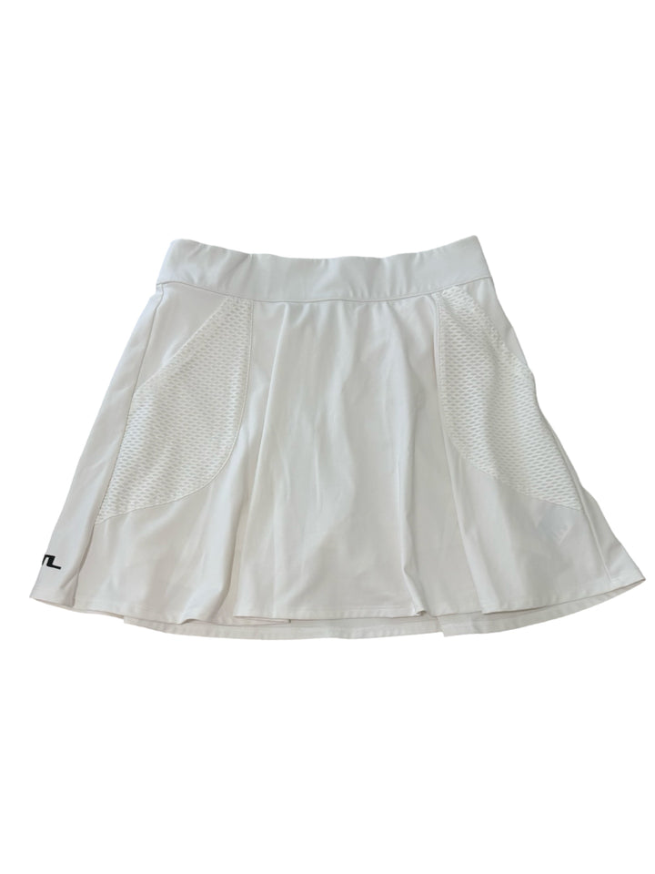 J. Lindeberg Imani Golf Skirt - White - Large