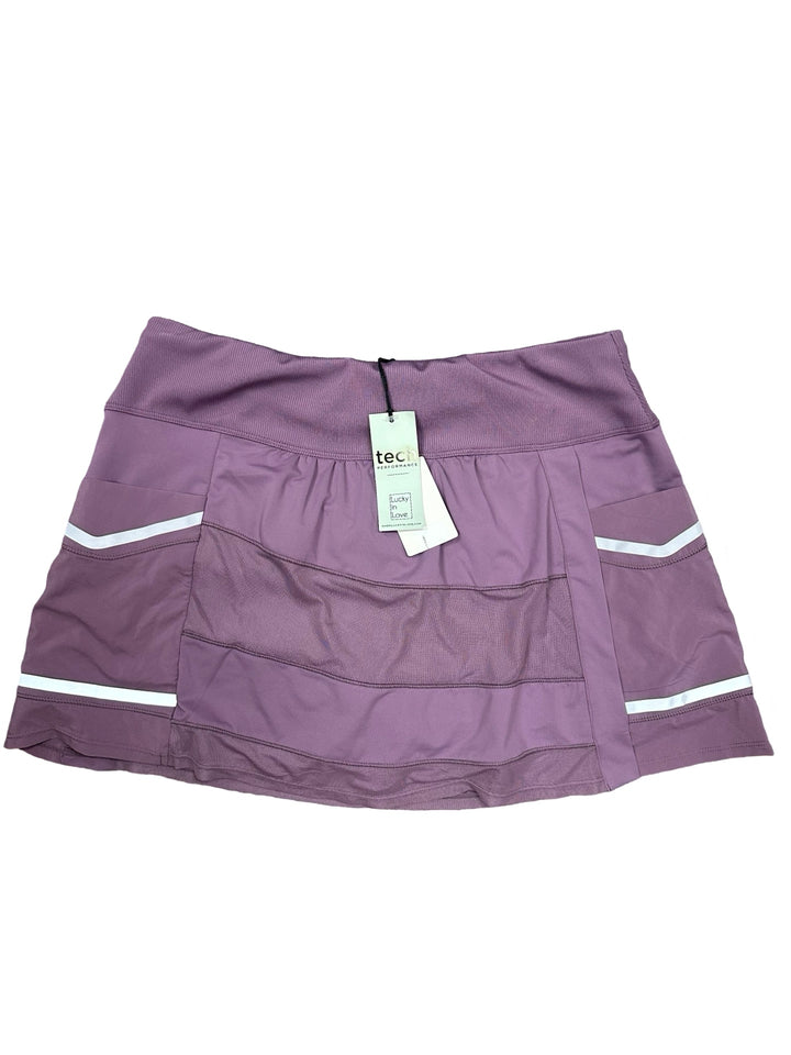 Lucky In Love Tech Performance Skort - Size 12 (Large) - NWT