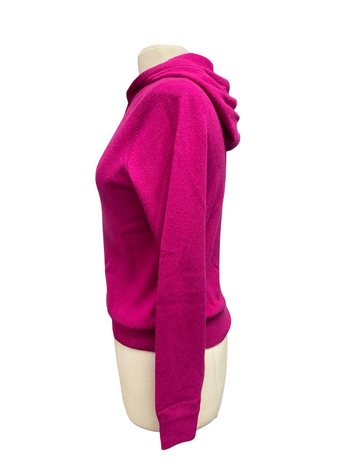 RLX Cashmere Hoodie- Fuchsia Pink- Medium