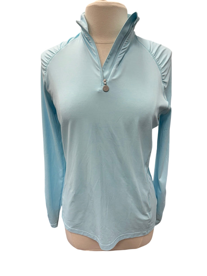 Kjus Nora Cooling Half-Zip L/S- Icy Blue