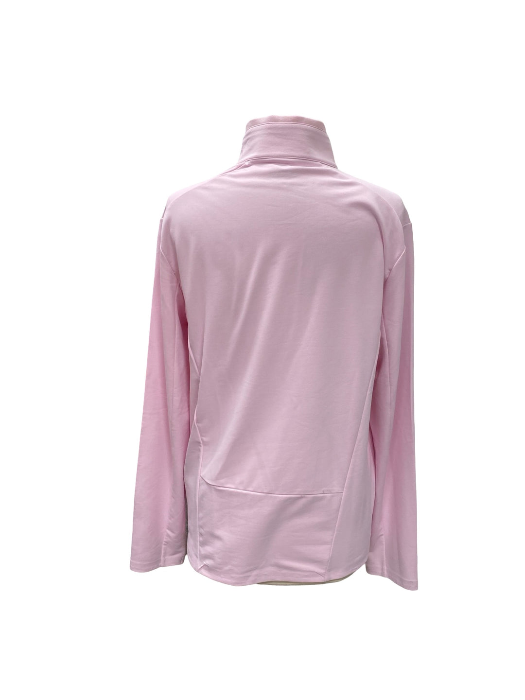 G/FORE Men's Brushed Back Tech Quarter Zip Pullover- Pink