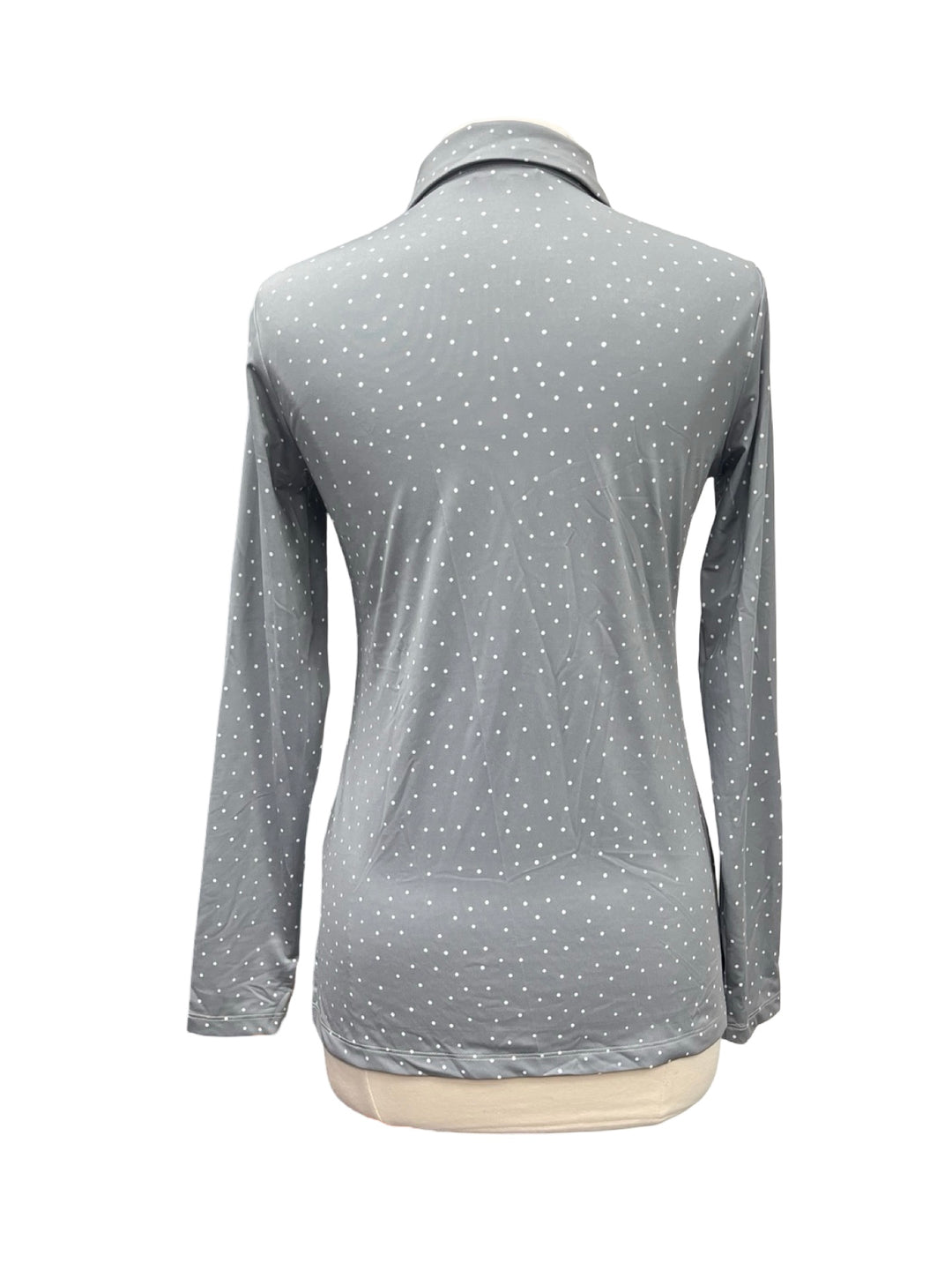 Levelwear Dust Long Sleeve Polo - Gray - Small - NWT (FINAL SALE ITEM)