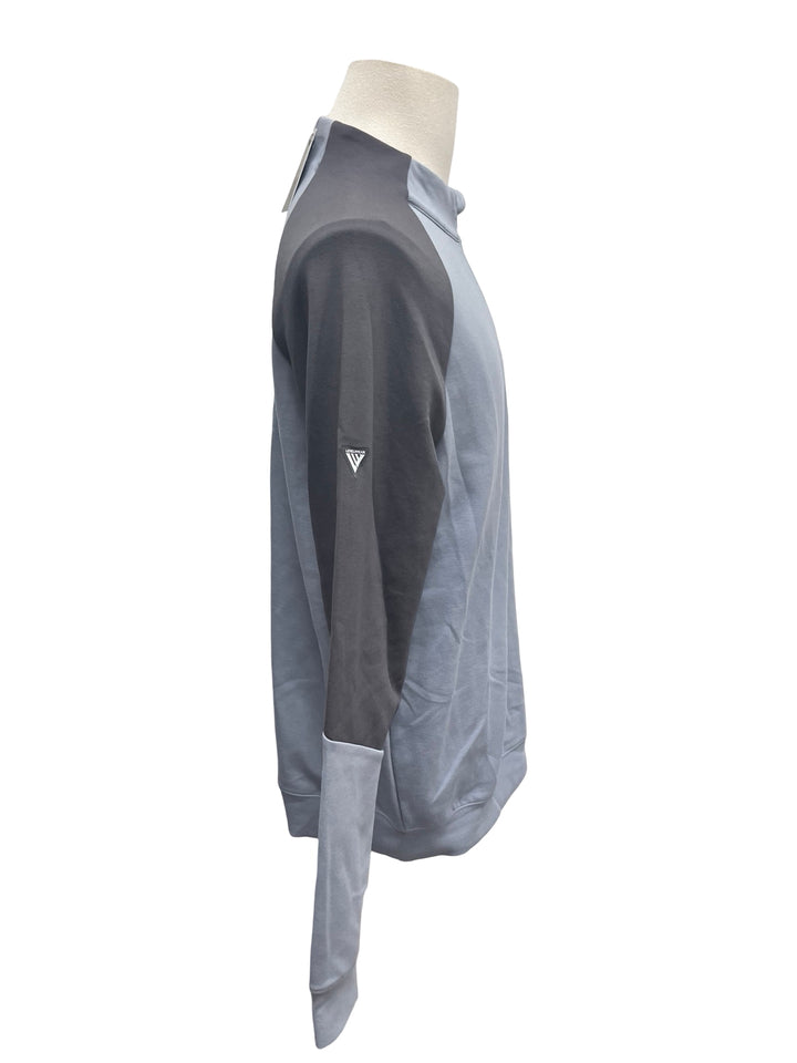 Mens Levelwear Crown Midlayer - Gray - Medium - NWT (FINAL SALE ITEM)