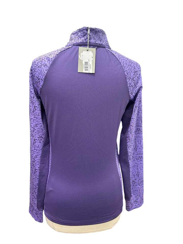 Levelwear Siren 1/4 Zip Up Pullover - Purple - Small - NWT (FINAL SALE ITEM)