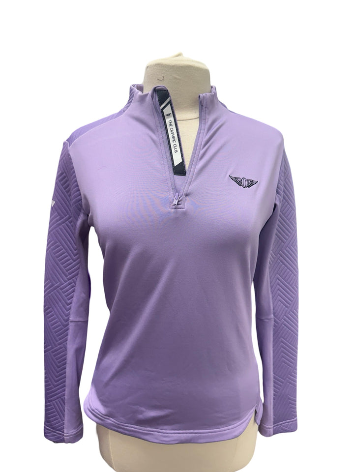 Levelwear Daybreak 1/4 Zip Up Pullover - Purple - Small - NWT (FINAL SALE ITEM)