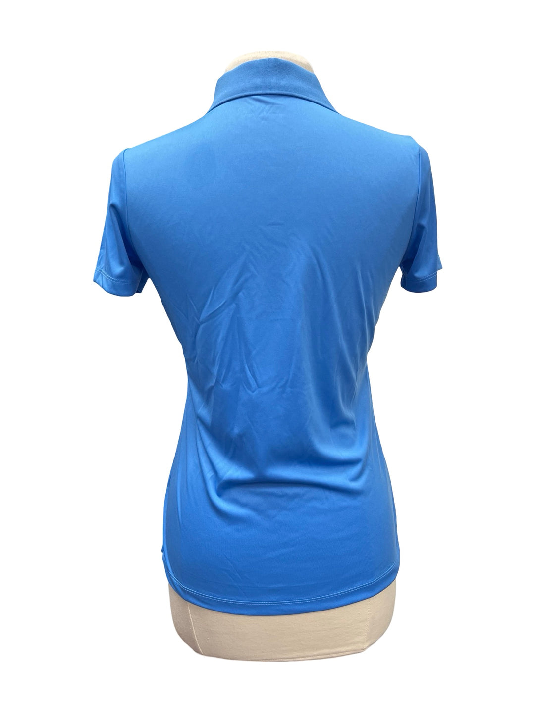 Levelwear Lotus Polo Top - Blue - Small (FINAL SALE ITEM)